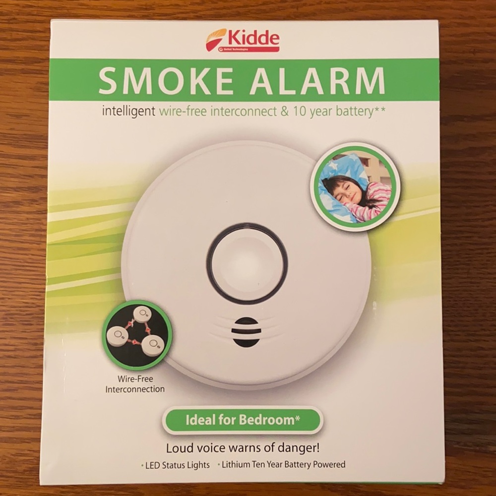Kidde intelligent wire-free Smoke Alarm👨‍👩‍👦❤️